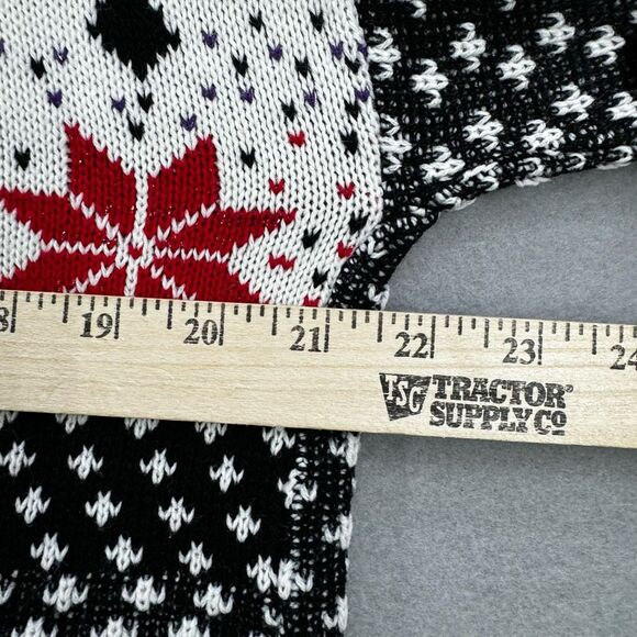 Vintage Custom Design Womens Knit Fair Isle Pullover Sweater Size M - Picture 8 of 8